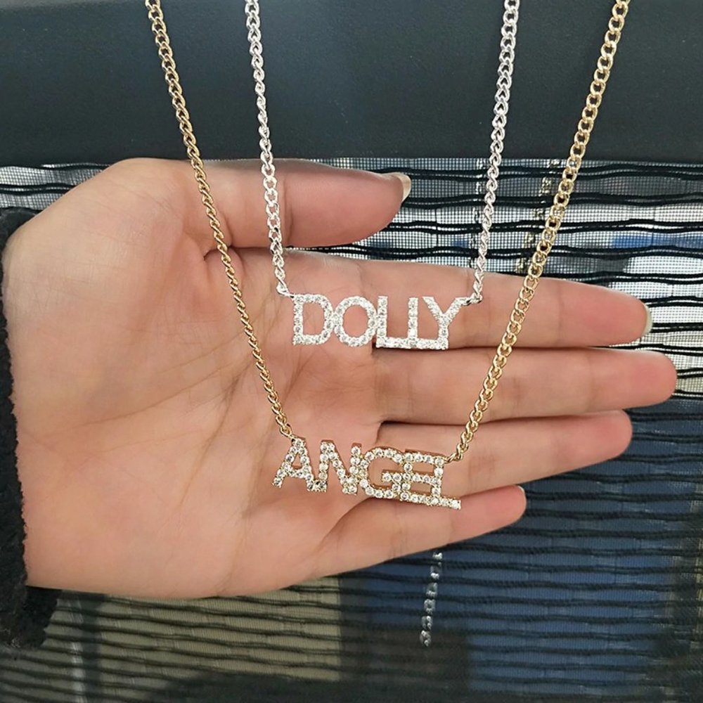 name necklace for Women and girls, Jewelry,  N003